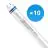 Monipakkaus 10x Philips LED Putki T8 MASTER (HF) High Output 8W 1000lm - 830 Lämmin Valkoinen | 60cm - Korvaa 18W